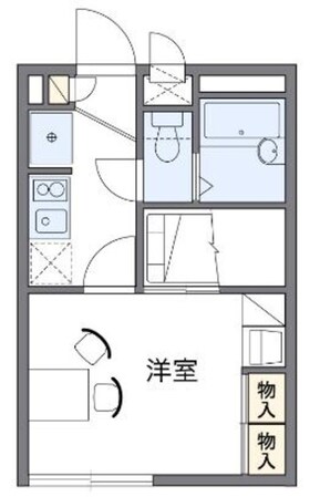 レオパレスエムズの物件間取画像